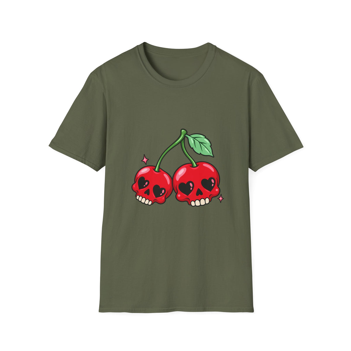 Skull Cherry | Cute Goth Graphic Tee