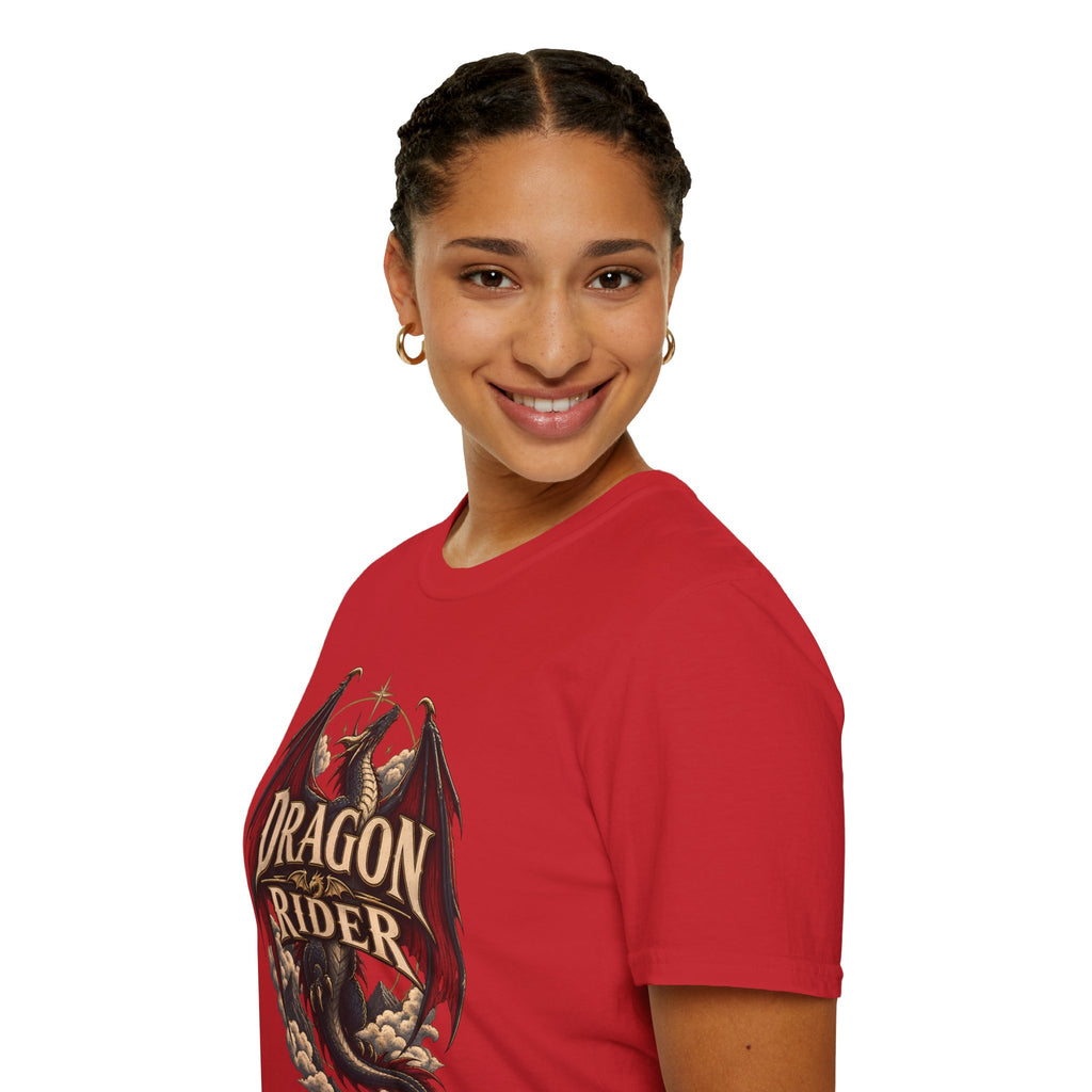 Dragon Rider | Fourth Wing Fantasy Book Inspired Dragon T-Shirt