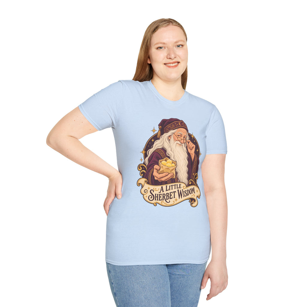 Dumbledore | Sherbet Lemon? | Harry Potter Illustration T‑Shirt