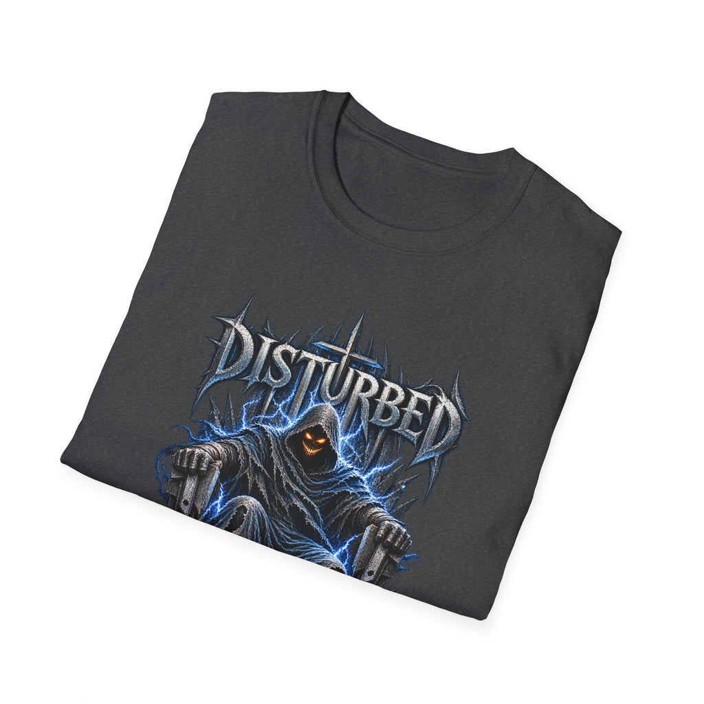 Disturbed | Storm Throne | The Guy | Grim Reaper Band T-Shirt