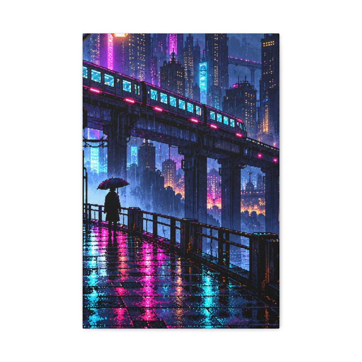 Stretched Matte Canvas Print — 1.25" Depth (Custom Design)