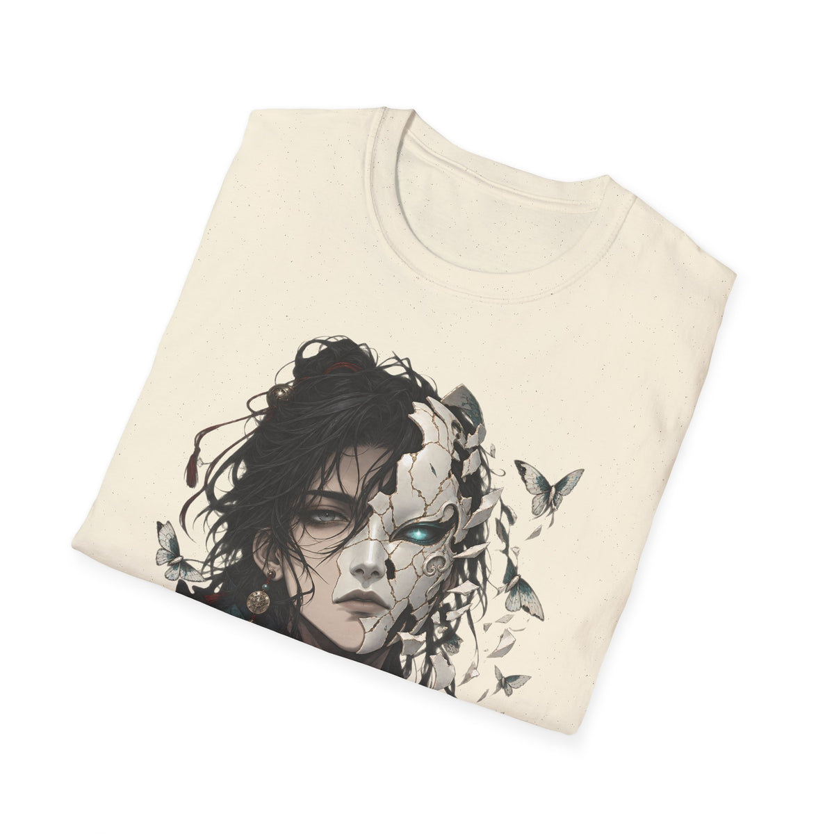 Mask Unfurls | Japanese Anime Style Mask Graphic Shirt
