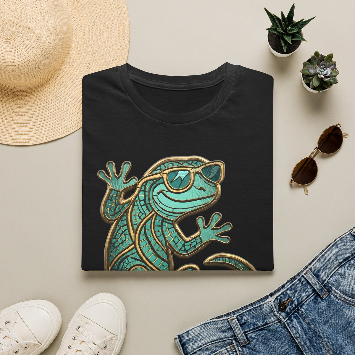 Gecko Time - Summer / Gecko Lizard Summer T-Shirt