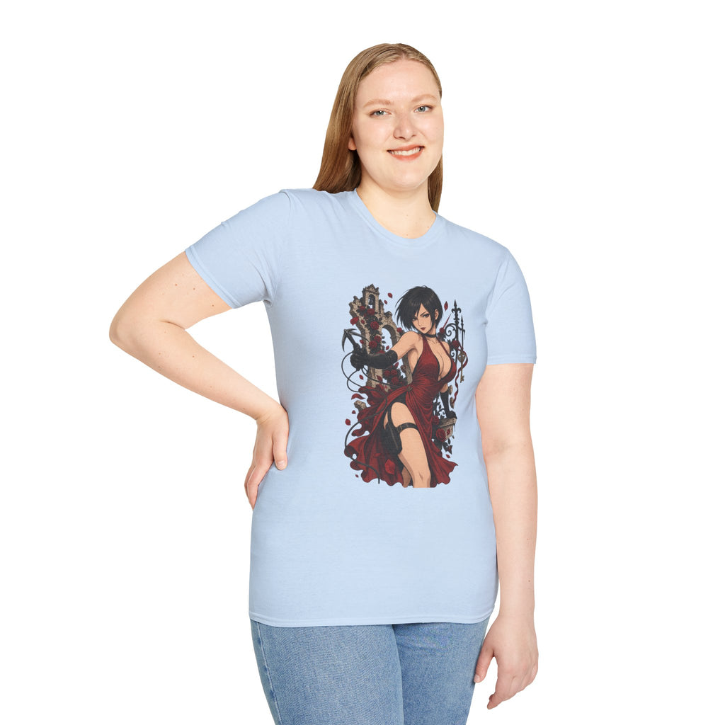 Ada Wong | Resident Evil | Anime Style Pin up Girl T-Shirt