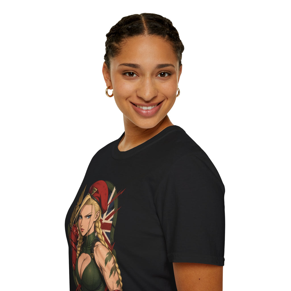 Cammy | Street fighter Sexy  Pin Up Style Graphic T Shirt