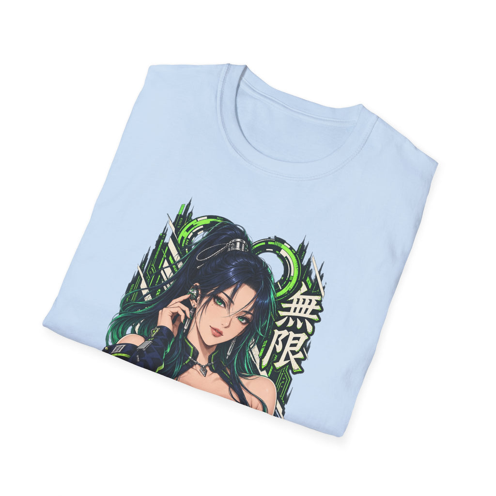 Infinity | Sexy Anime Ninja Pin Up Woman Graphic T-Shirt