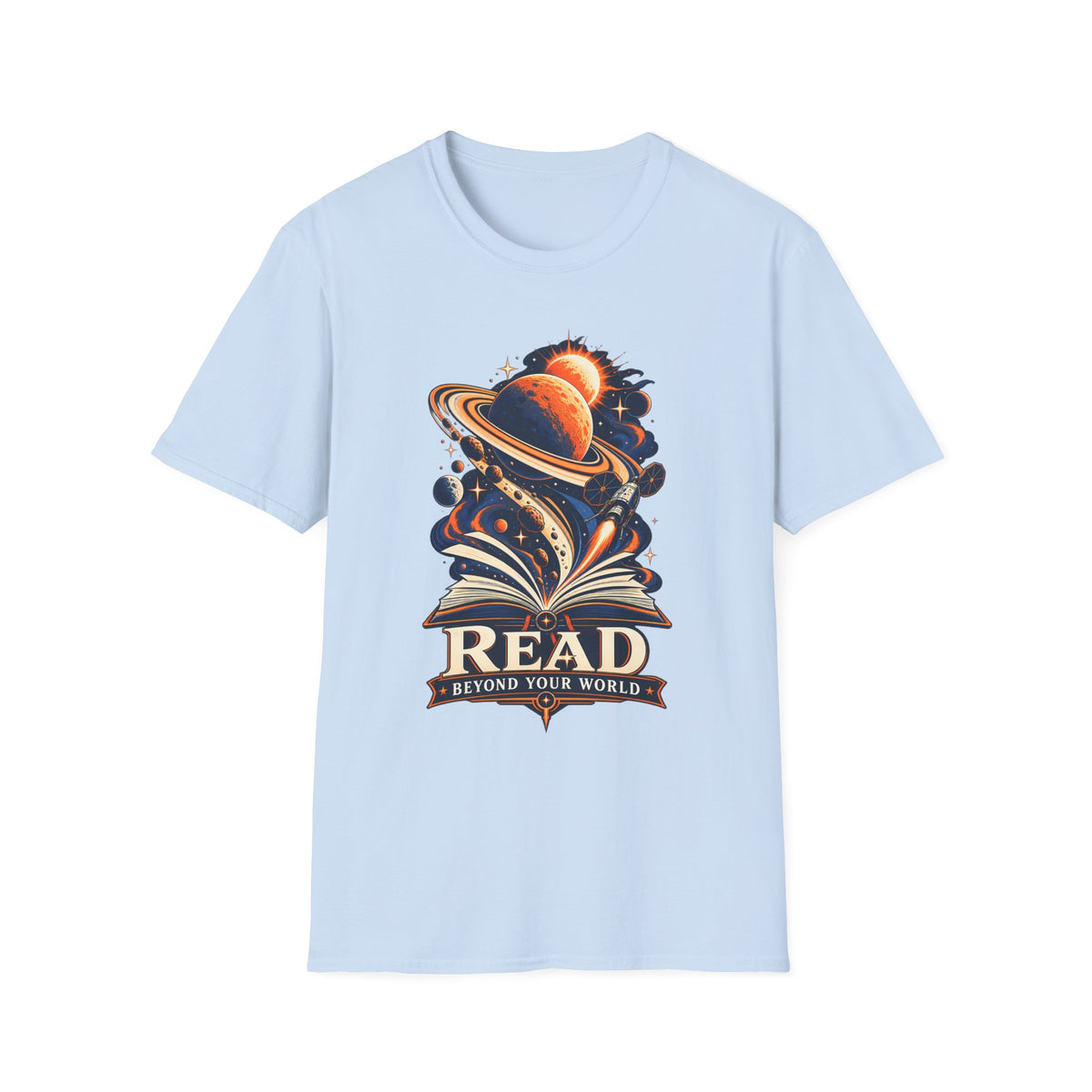 Read Beyond Your World | Book and Space Lovers T-Shirt | Project Hail Mary Inspired