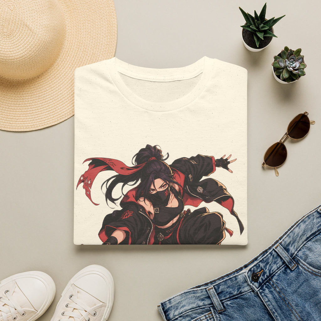 SHING! | Rooftop Samurai Girl | Japanese Anime Style Fight Shirt