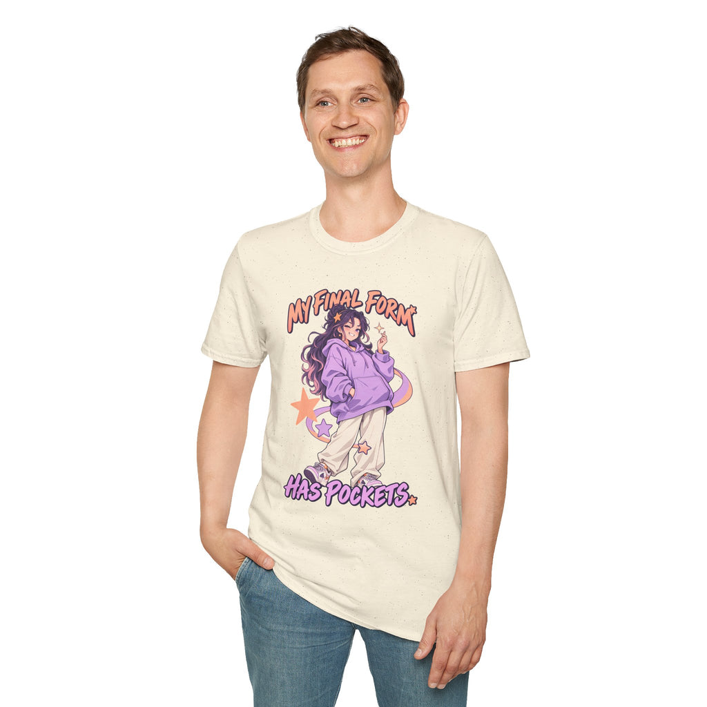 My Final Form Has Pockets | Cute Anime Girl Graphic Tee