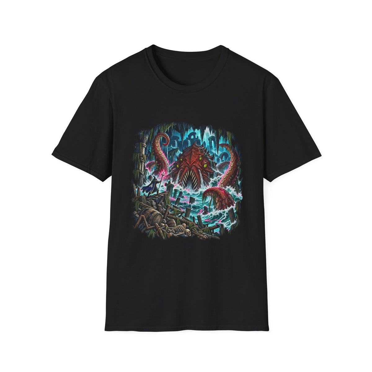 Kraken vs Trident | OSRS | Runescape Inspired T Shirt