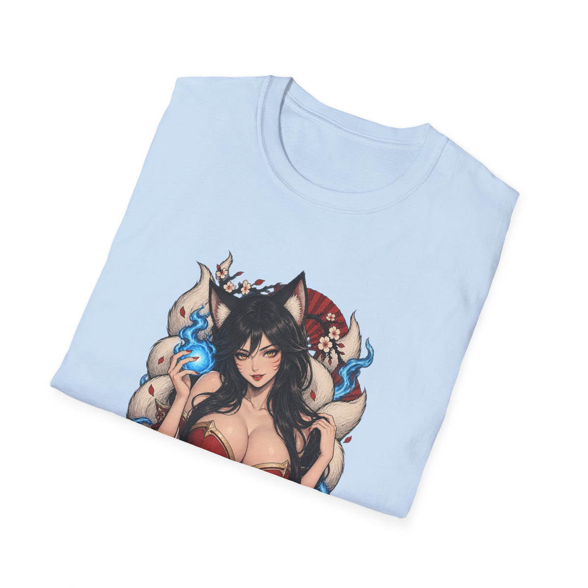 Ahri | League of Legends | Anime Pin Up Kitsune Girl T-Shirt