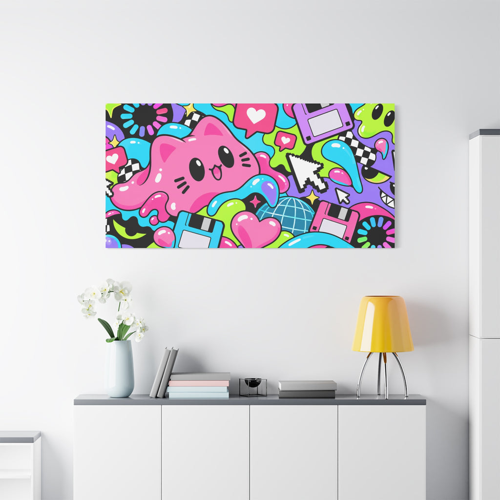 Wall art | Internet Jelly: Digital Culture Pop Art Print