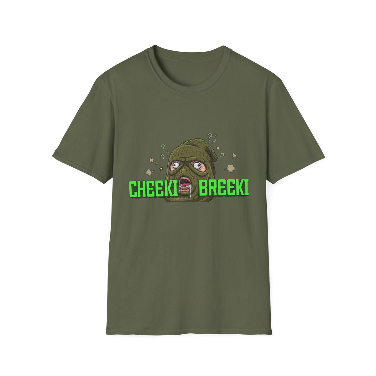 Cheeki Breeki - Derpy Scav Balaclava Mask T-Shirt — Funny S.T.A.L.K.E.R. Meme Tee