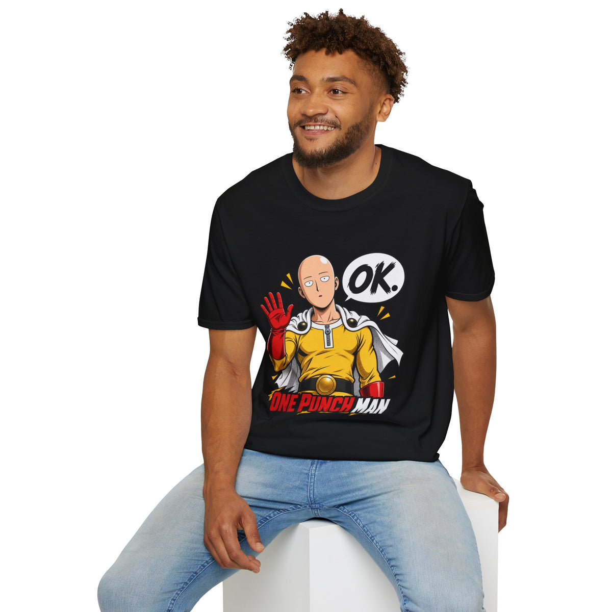 One Punch Man | Saitama | OK | Anime | Graphic Tee