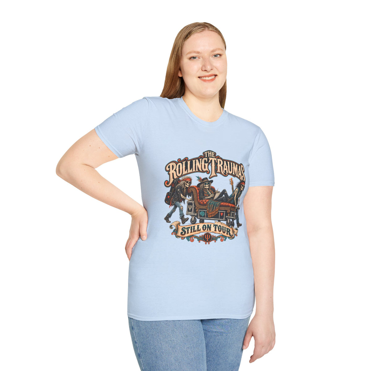 Rolling Traumas "Still On Tour" | Rock Band T-Shirt