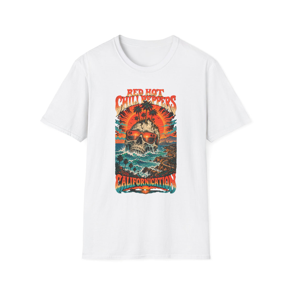Red Hot Chili Peppers | Californication | Skull Sunset T-Shirt
