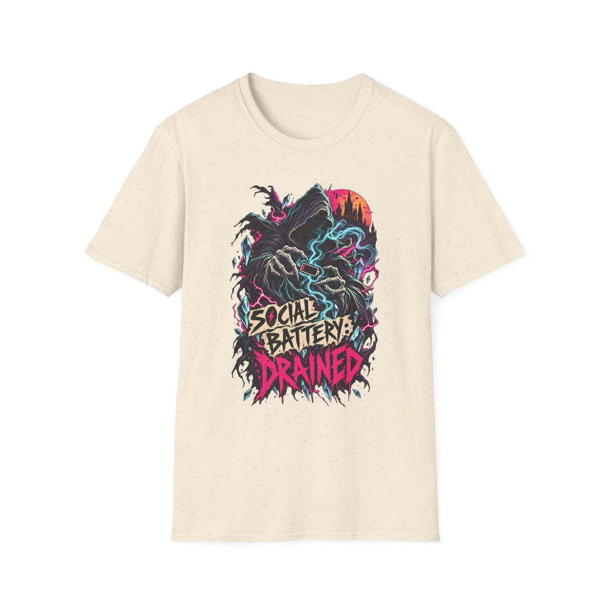 Socially Drained | Dementor | Harry Potter Graphic Tee