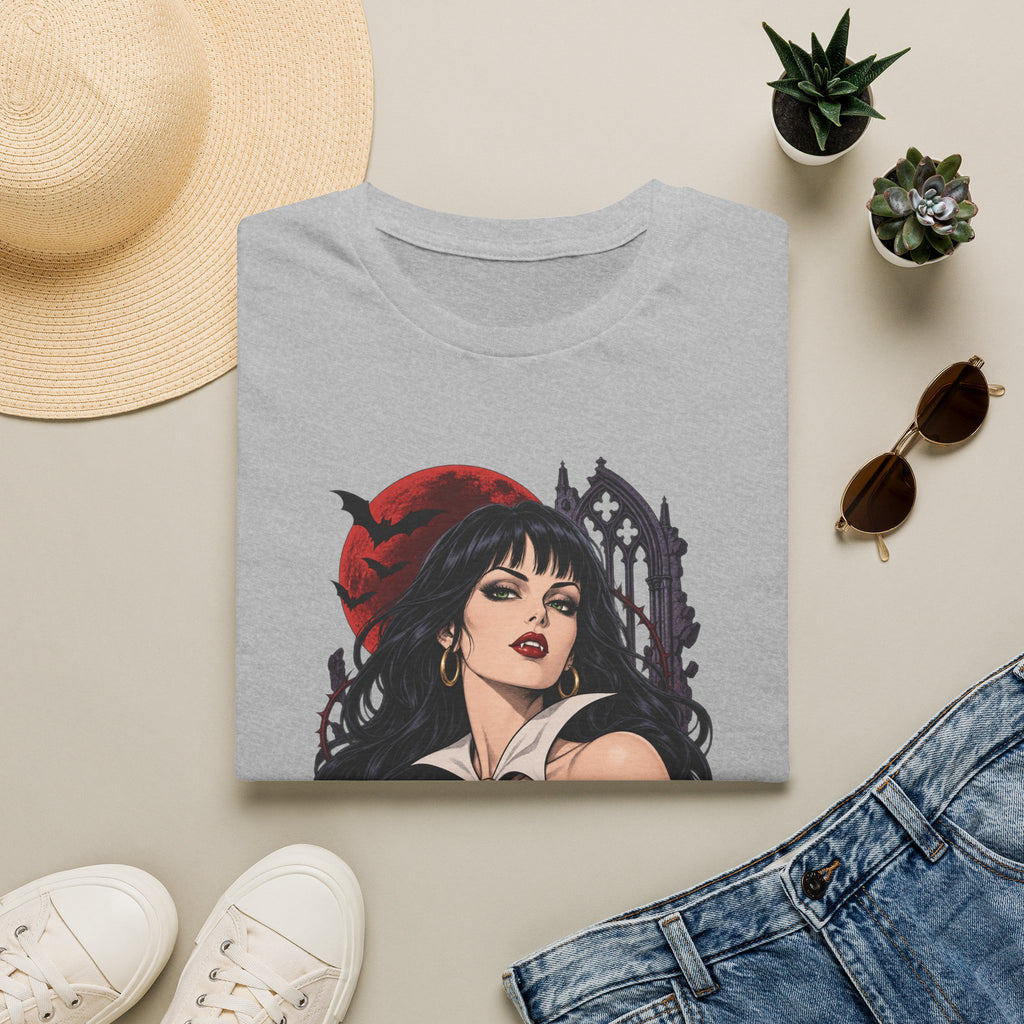 Vampirella | Sexy Halloween Vampire Pin Up Girl Sorceress Graphic T-Shirt