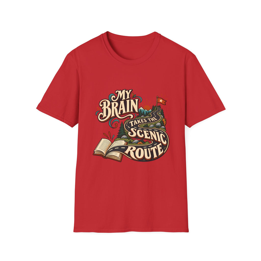 The Scenic Route | A Beautifully Different Mind | Neurodivergent Shirt
