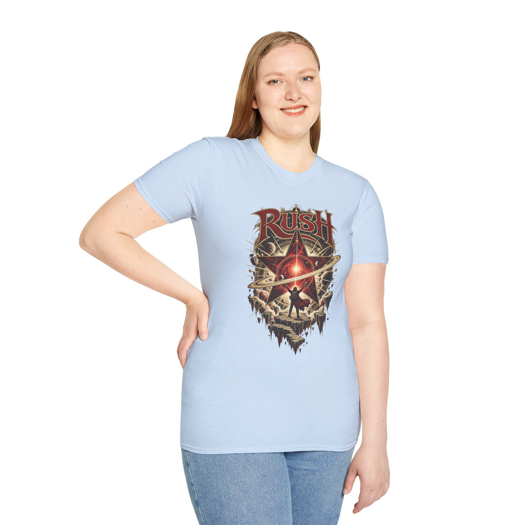 Rush | Legendary Prog Band Band T‑Shirt Cosmic Rebellion