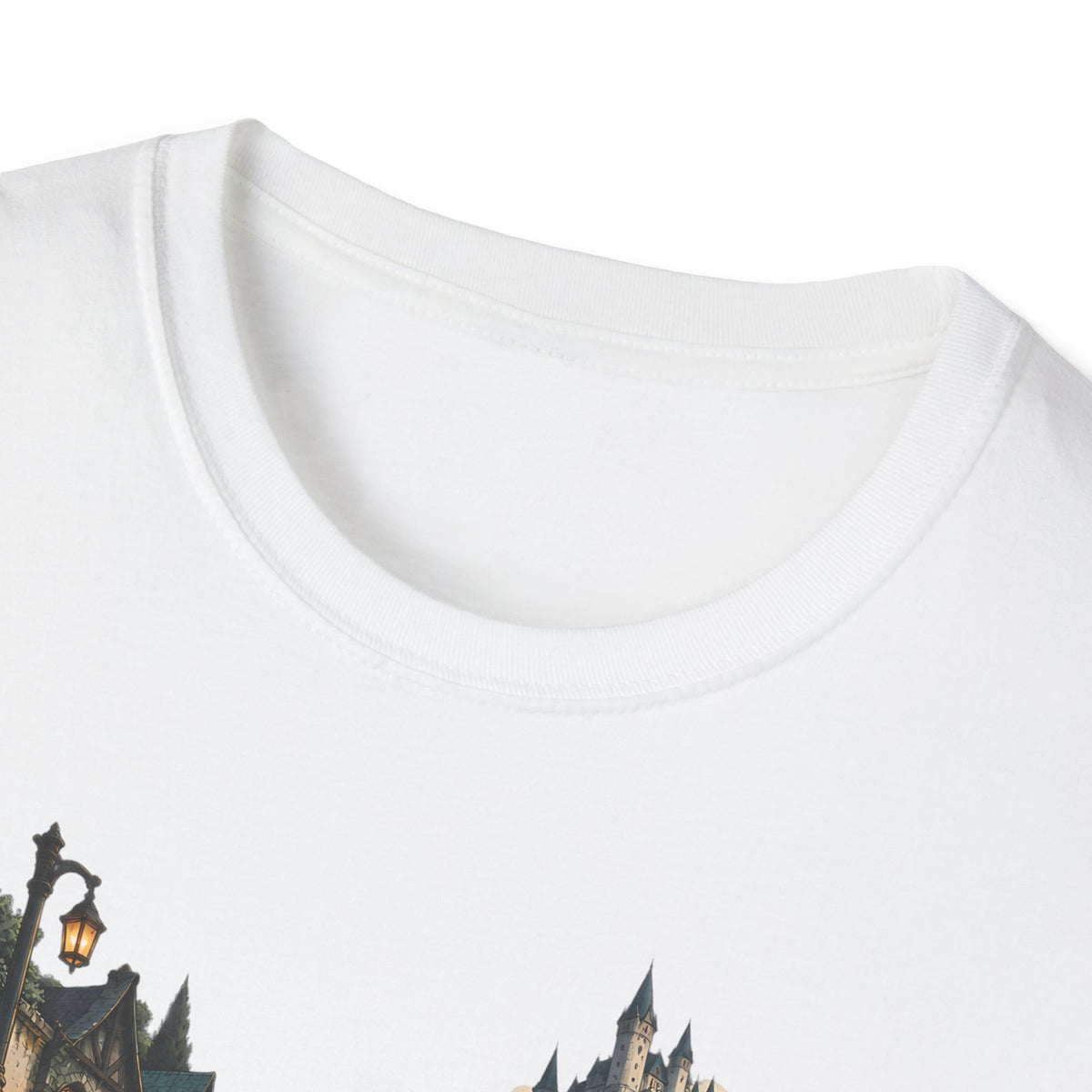 Quests and Adventures | Japanese Style | Anime Fantasy Dragon Castle T Shirt