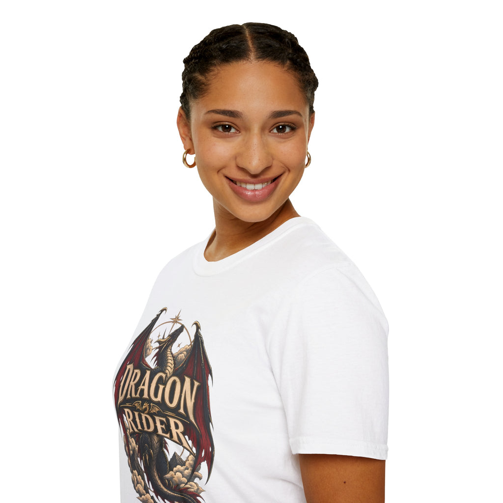 Dragon Rider | Fourth Wing Fantasy Book Inspired Dragon T-Shirt