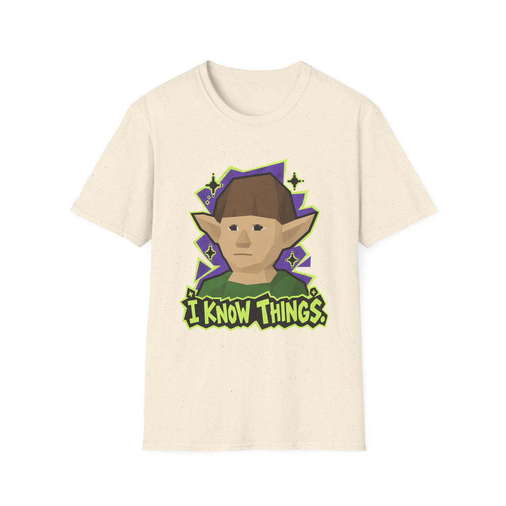 Gnome Child - "I know things" Runescape Inspired T-Shirt