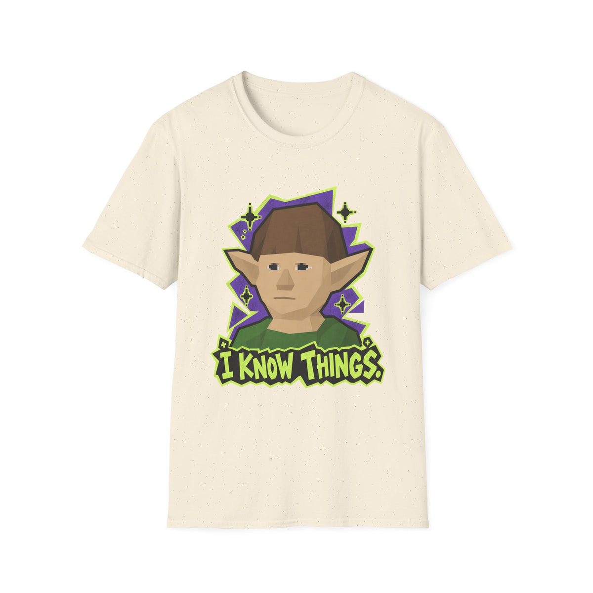Gnome Child - "I know things" Runescape Inspired T-Shirt