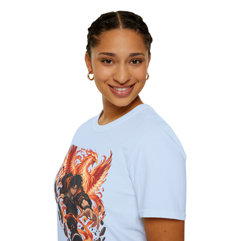 The Phoenix Warrior | Japanese Style | Anime Ninja T Shirt