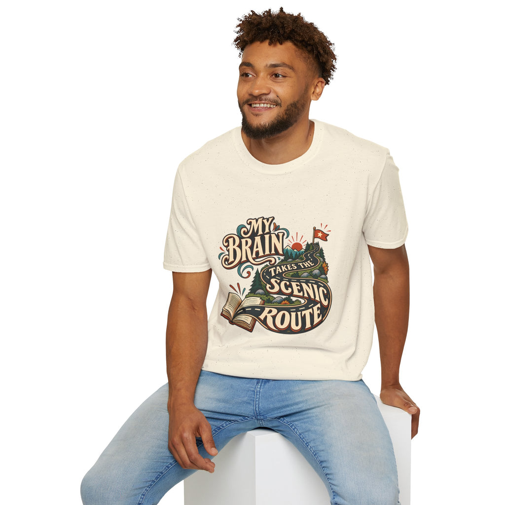 The Scenic Route | A Beautifully Different Mind | Neurodivergent Shirt