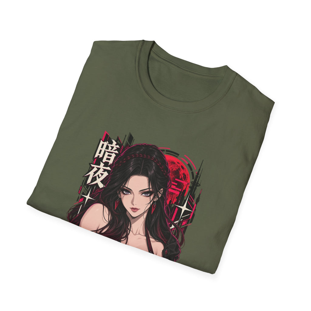 Noir | Sexy Anime Vampire Pin Up Girl | Waifu T-Shirt