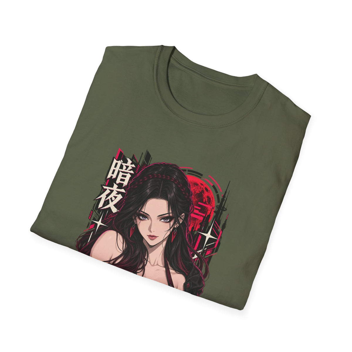 Noir | Sexy Anime Vampire Pin Up Girl | Waifu T-Shirt