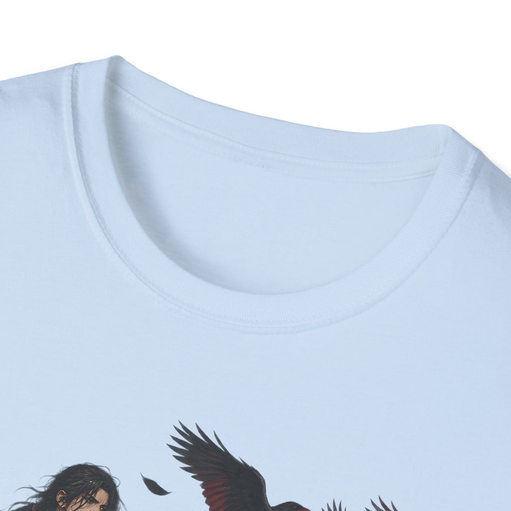 Dark Samurai | Raven Warrior Spirit | Graphic T Shirt
