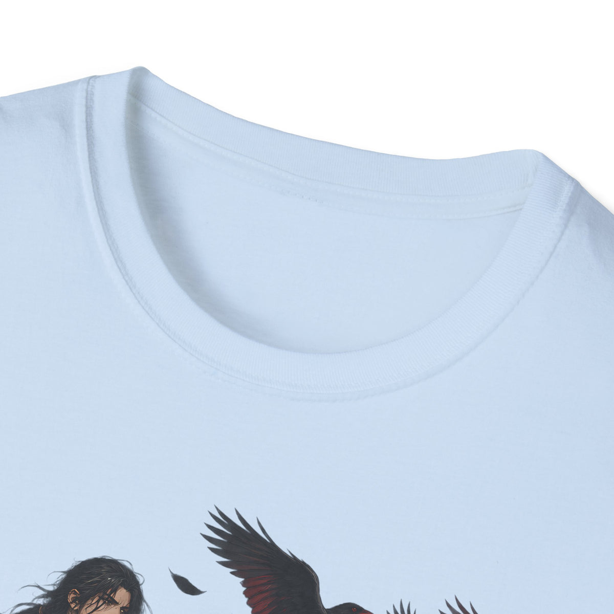 Dark Samurai | Raven Warrior Spirit | Graphic T Shirt