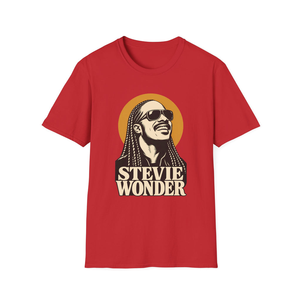 Stevie Wonder Graphic T-Shirt - Retro Soul Music Tee