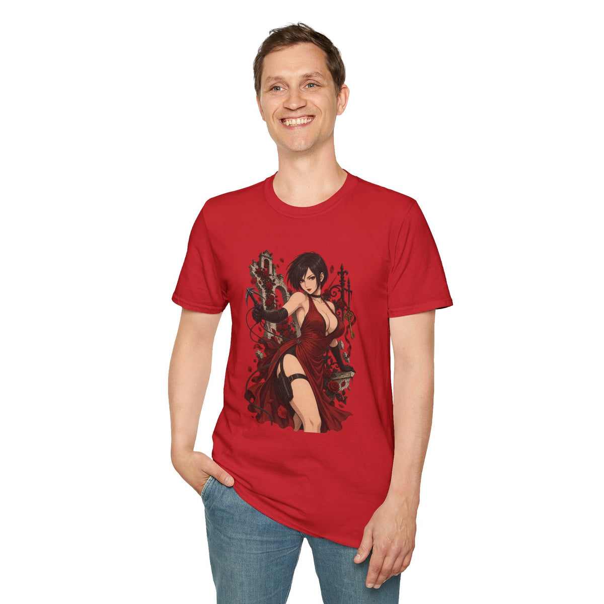 Ada Wong | Resident Evil | Anime Style Pin up Girl T-Shirt