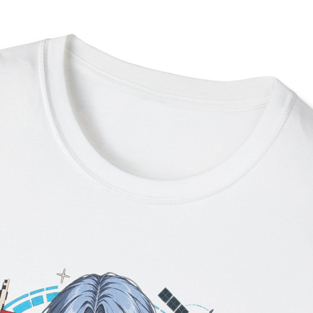 Ice | Sexy Anime Cyber Pin Up Girl Graphic T-Shirt