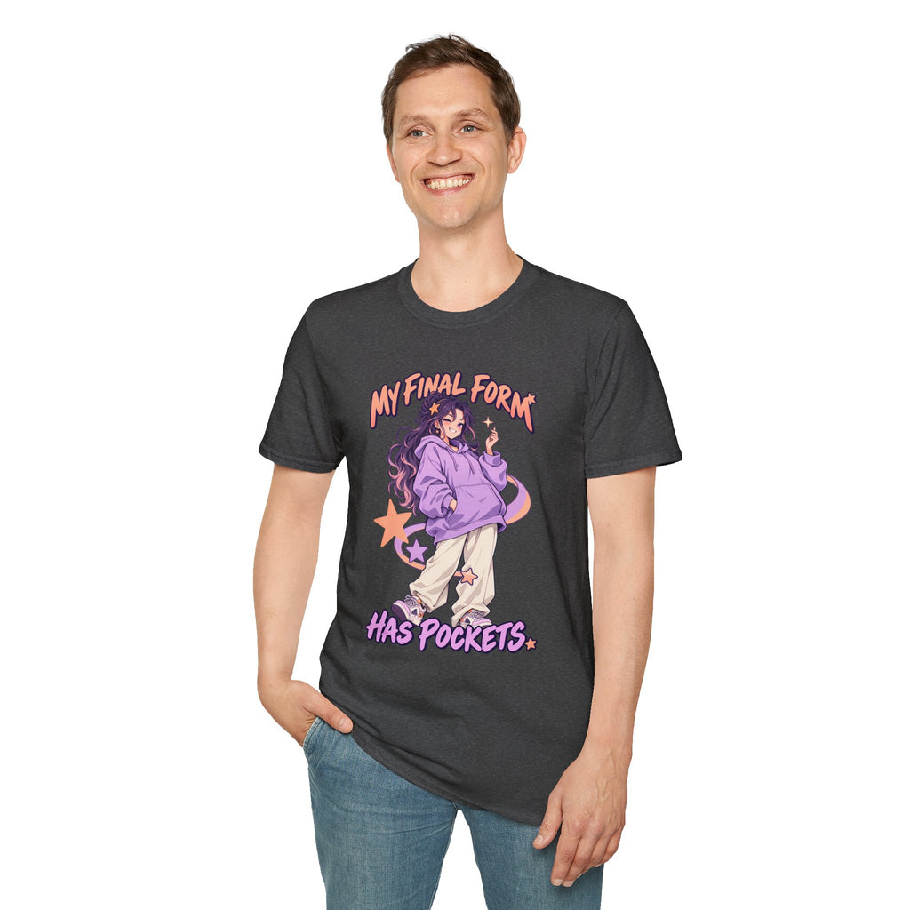 My Final Form Has Pockets | Cute Anime Girl Graphic Tee