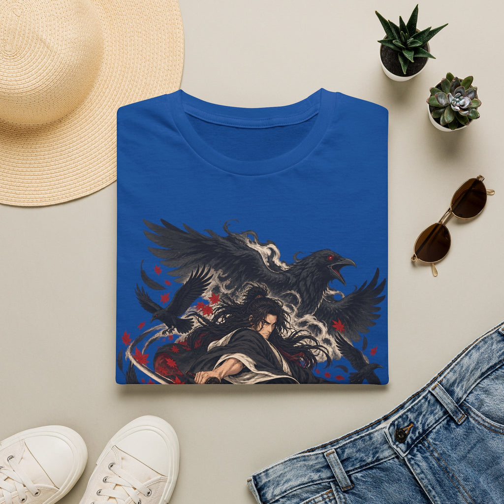 Raven Master | Japanese Samurai | Dark Fantasy T-Shirt
