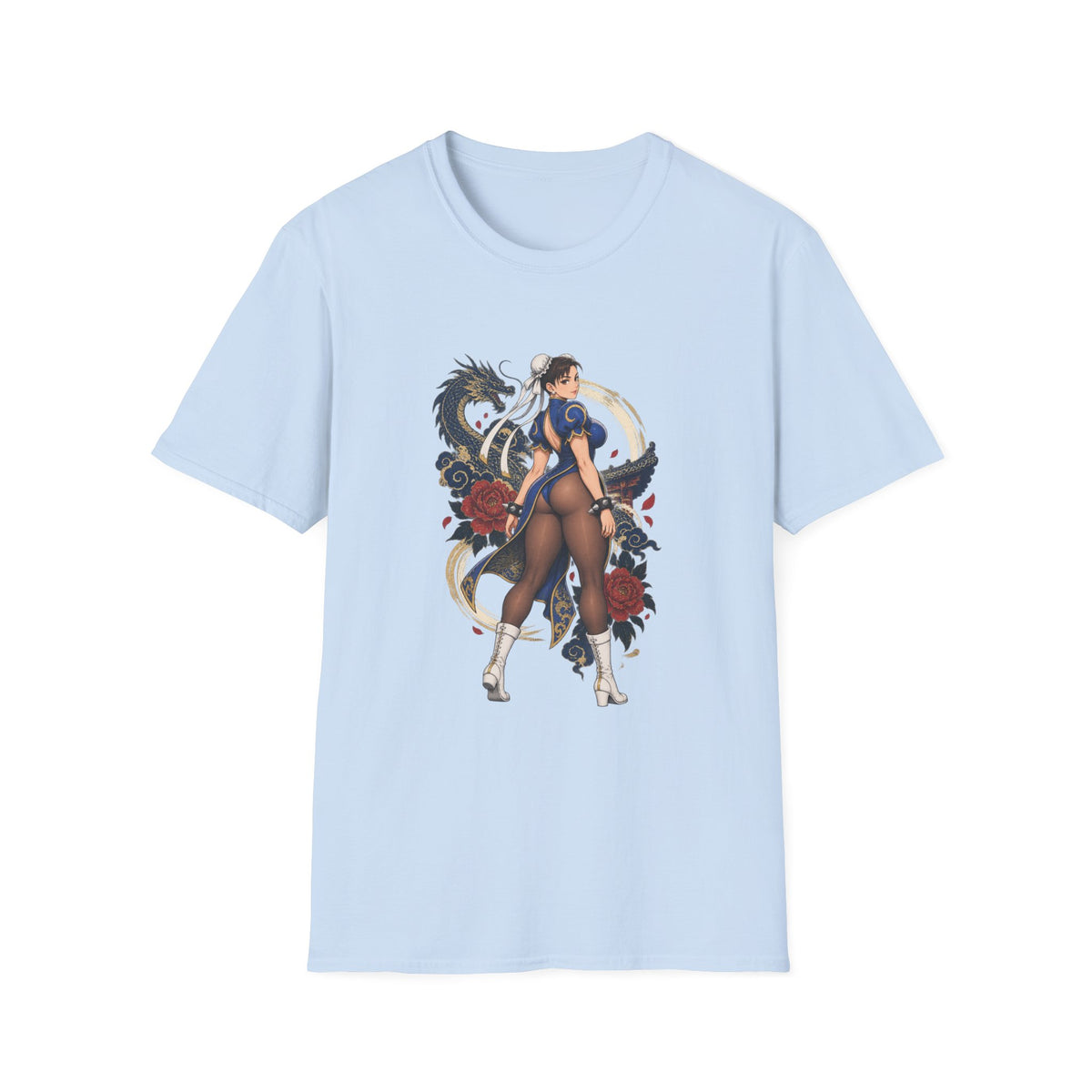 Chun Li | Street Fighter | Anime Style Videogame Fan Pin Up Shirt