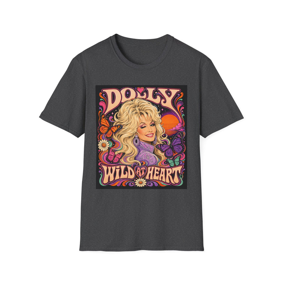 Dolly Wild at Heart Retro Graphic T-Shirt