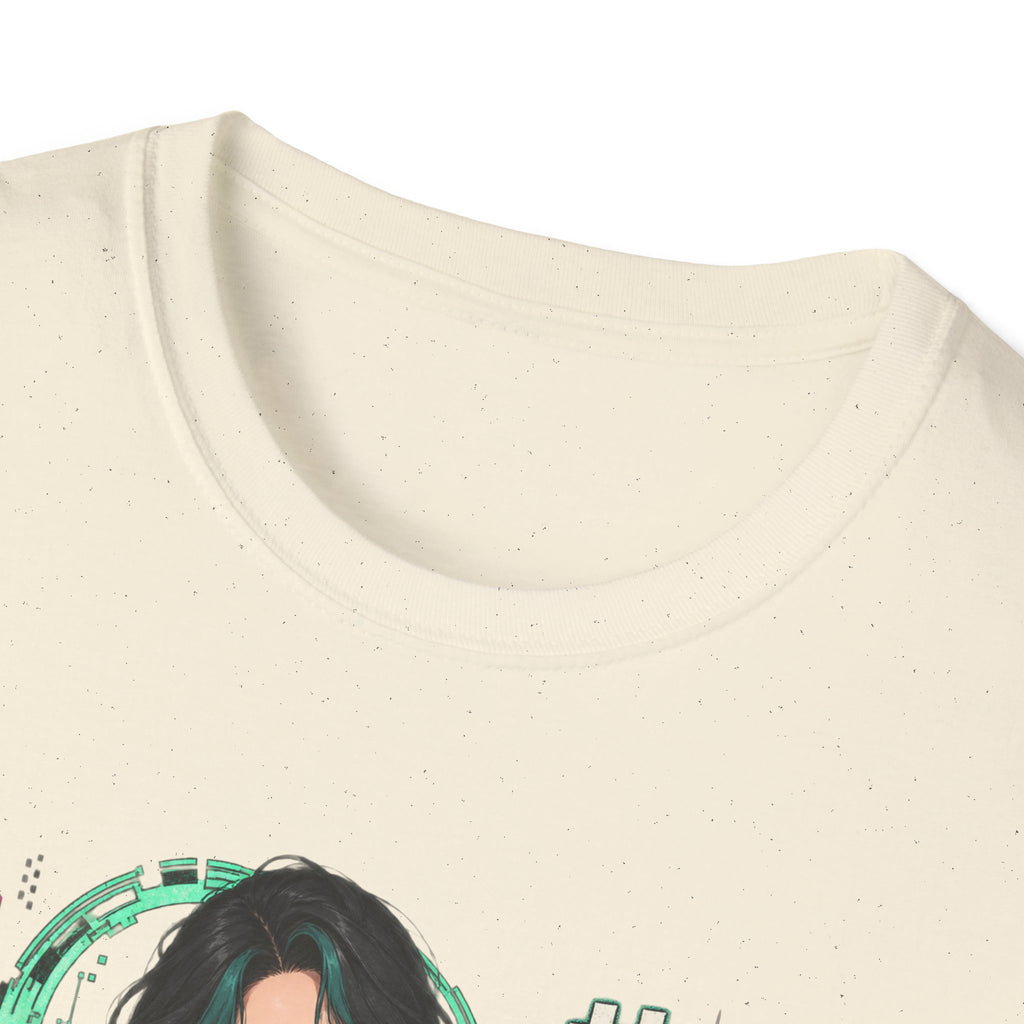 Jade | Sexy Anime Pin Up Girl | Waifu Graphic T‑Shirt