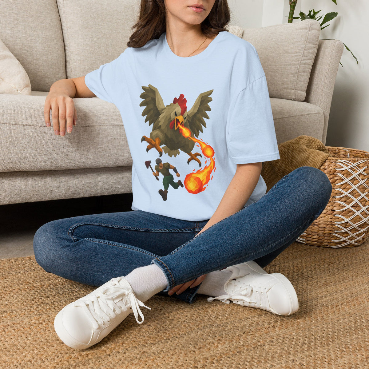 EVIL CHICKEN | OSRS | Runescape Inspired Graphic T Shirt