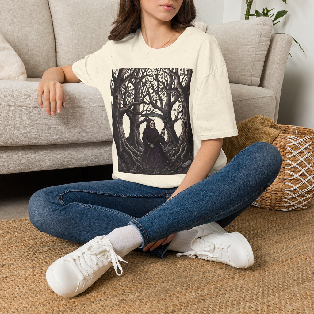Roam the Woods - T-Shirt, Gothic / Dark Fantasy Grim Reaper Design