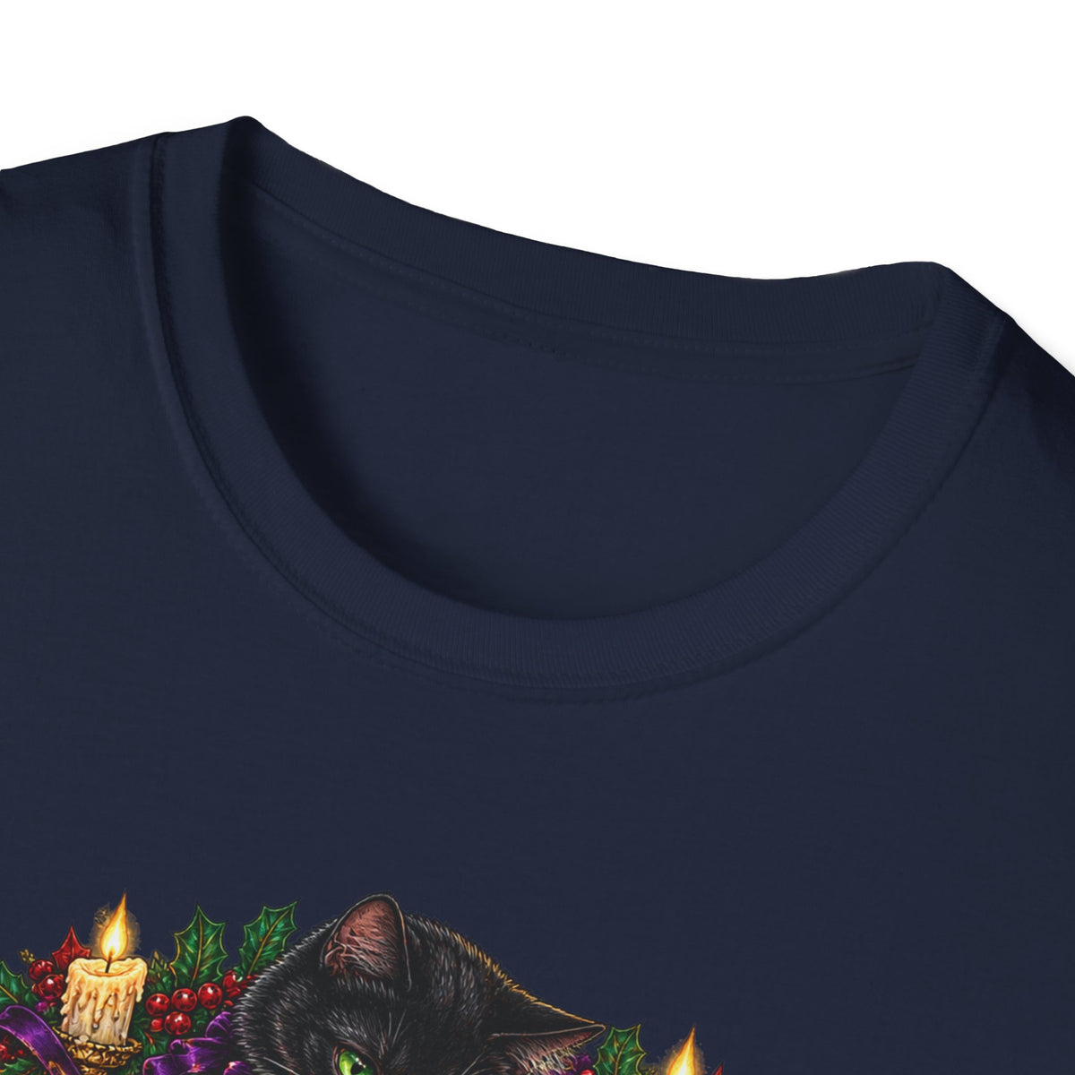 Festive Mischief | Cat Lover Christmas Holiday T-Shirt