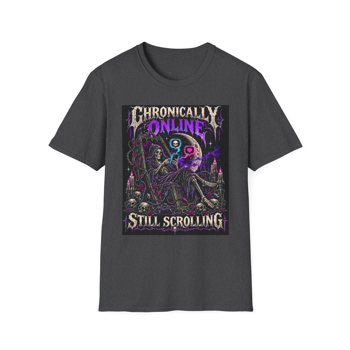 Chronically Online Still Scrolling | Graphic Tee