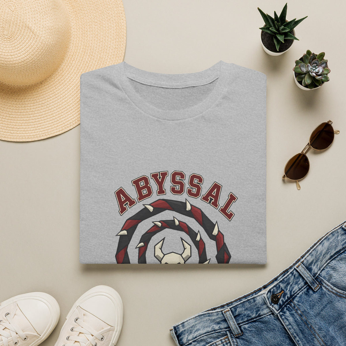 Abyssal Athletic Club T‑Shirt Runescape/OSRS Inspired Abyssal Whip
