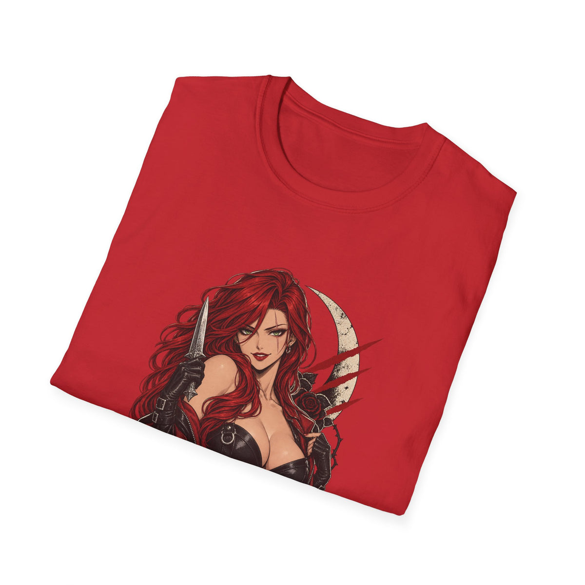 Katarina | League of Legends | Gothic Redhead Pin Up Assasin T-Shirt