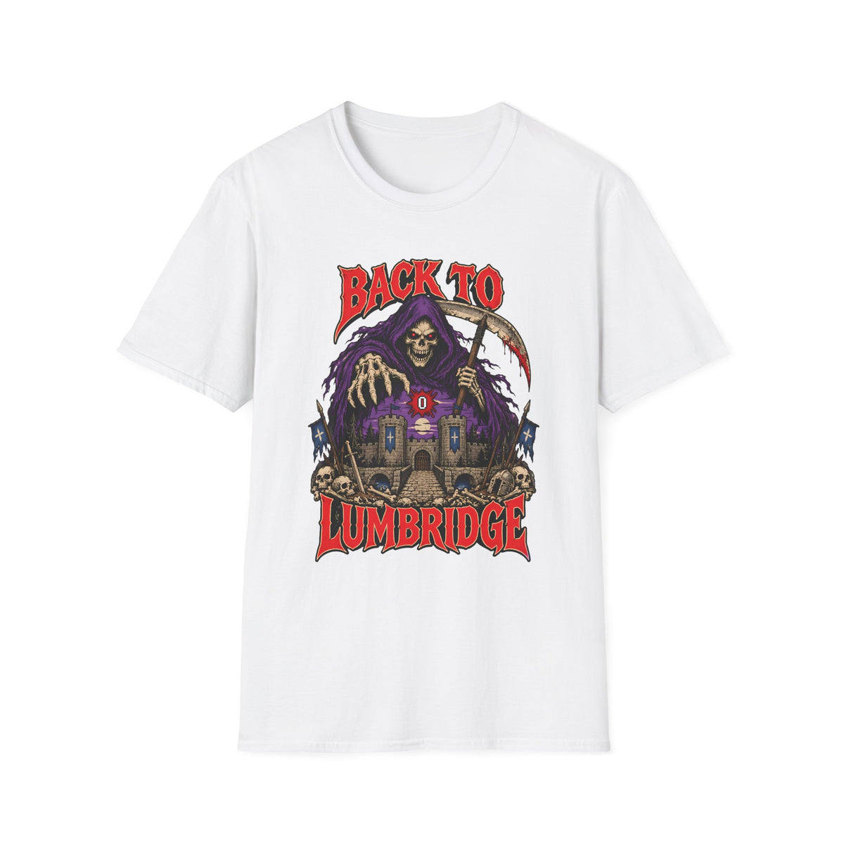 Back to Lumbridge T-Shirt OSRS Runscape Grim Reaper Shirt