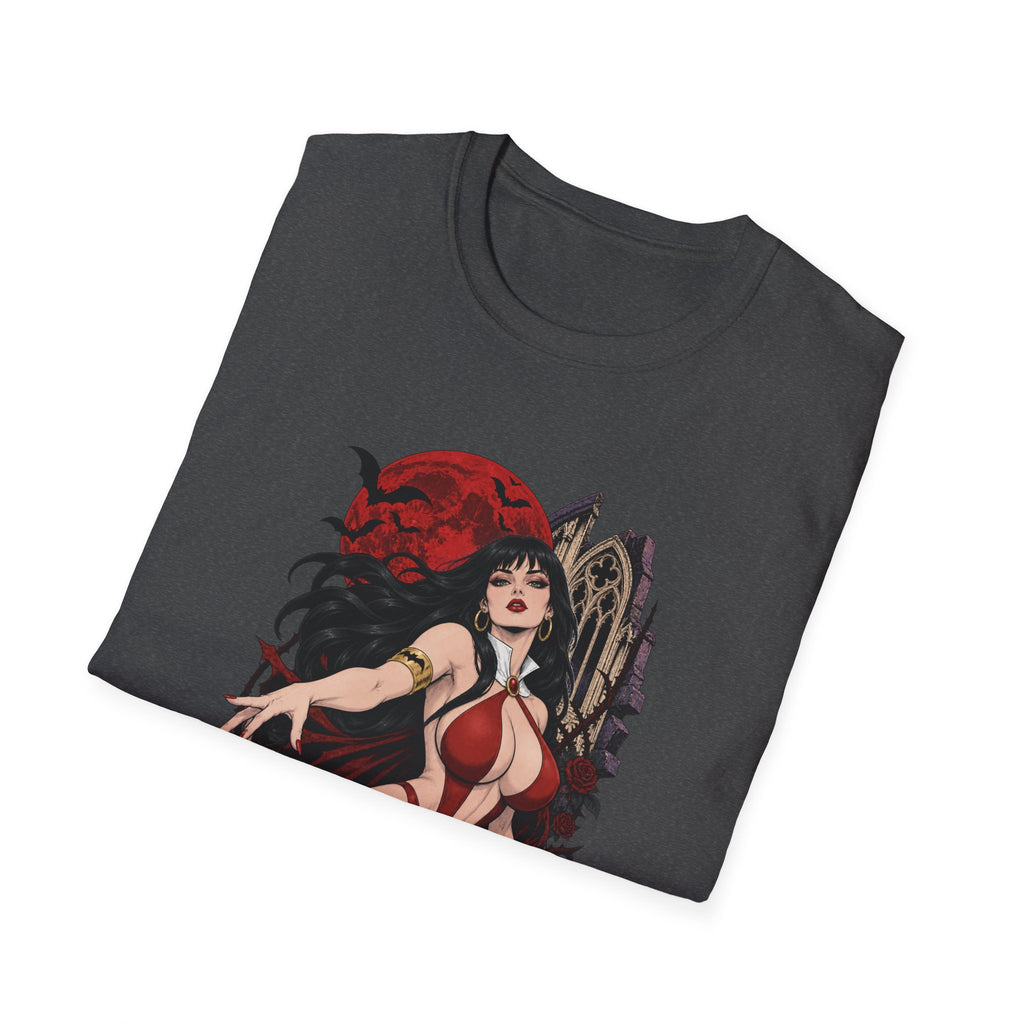Vampirella | Sexy Vampire Queen | Pin Up Girl | Sexy Halloween Graphic T-Shirt